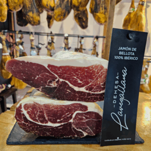 Jambon sans os Bellota 100 % race ibérique (Jabugo) + 38 mois affinage
