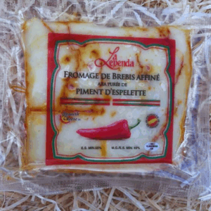 Fromage de brebis au piment d'Espelette (morceau)