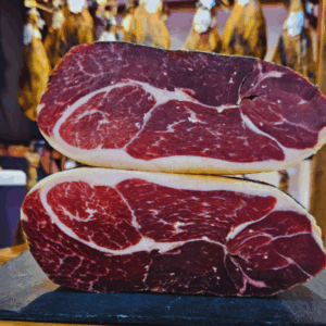Jambon sans os Bellota 75 % race ibérique (Guijuelo) + 38 mois affinage