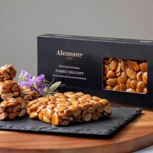 Turron croquant aux amandes